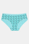 Rosaline Pure Cotton Full Coverage Slim Elastic Panty (Pack of 3)- Petal Print — thumbnail 3
